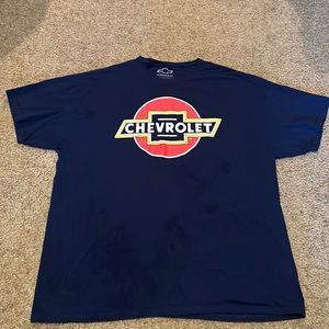 Chevrolet navy blue shirt
